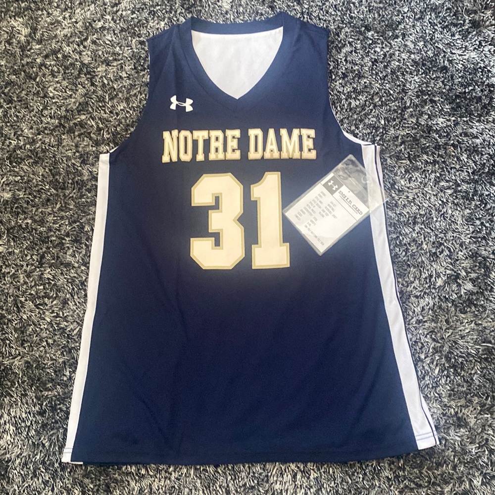 Under Armour women’s NCAA Notre Dame Basketball reversible jersey